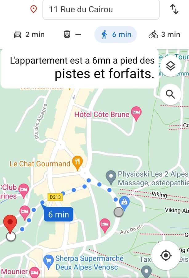 Centre 10Mn Pied Pistes Et Jandri 3S Vue Muzelle 8 Pers Wifi Apartment Лес дьо Алпс Екстериор снимка